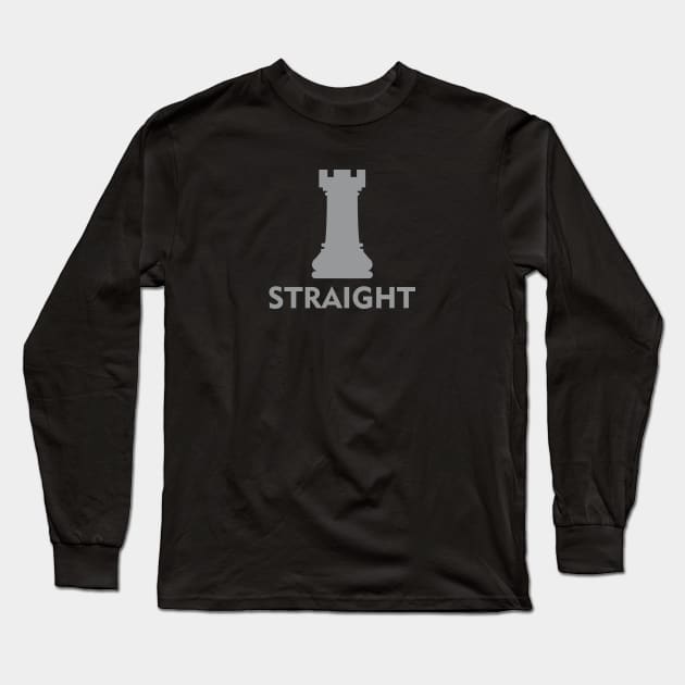 Rook - Chess Long Sleeve T-Shirt by arashbeathew